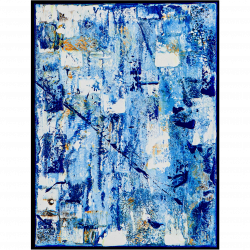 1377 Untitled Blue Painting